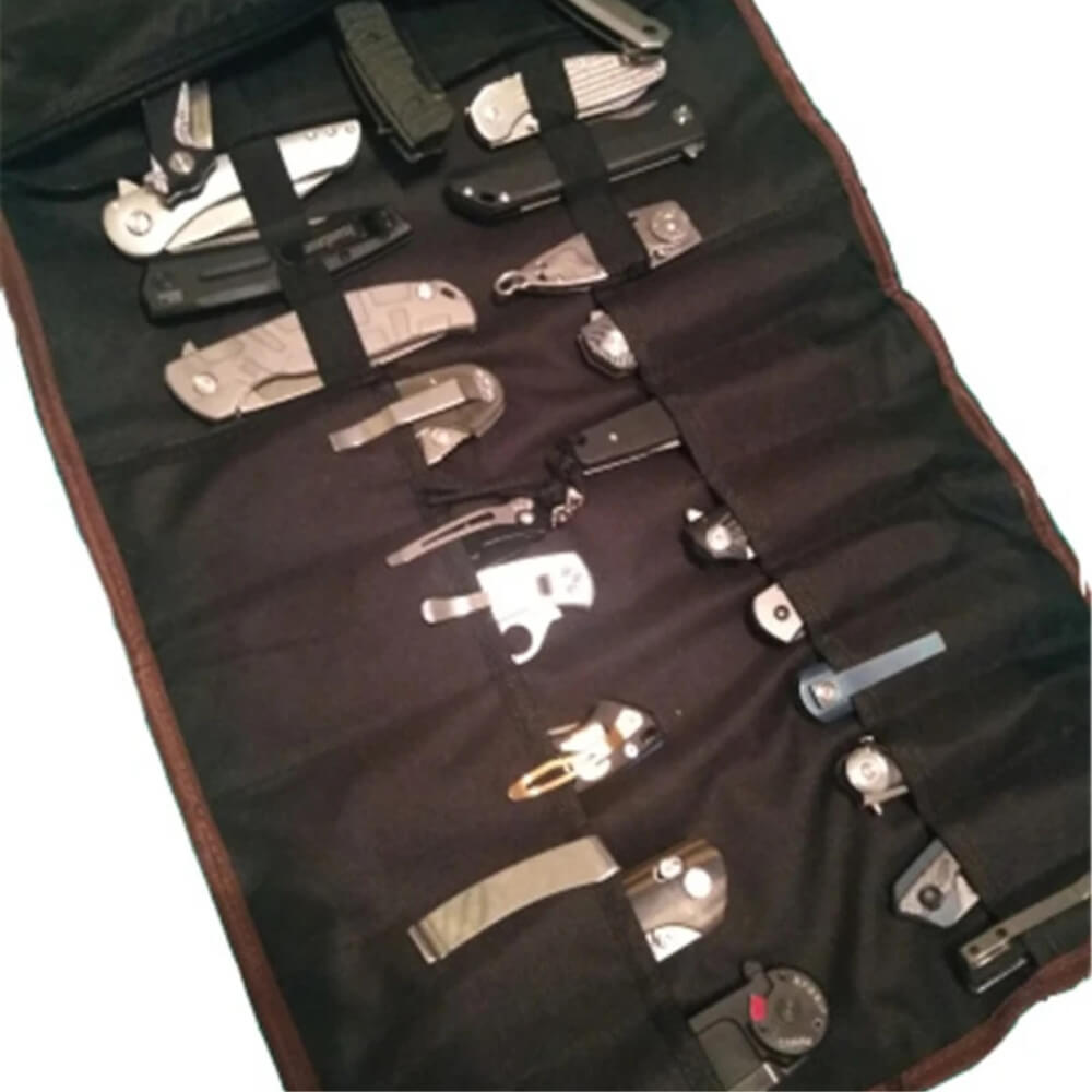 Knife Bag - 14 Pockets Knife Roll Bag