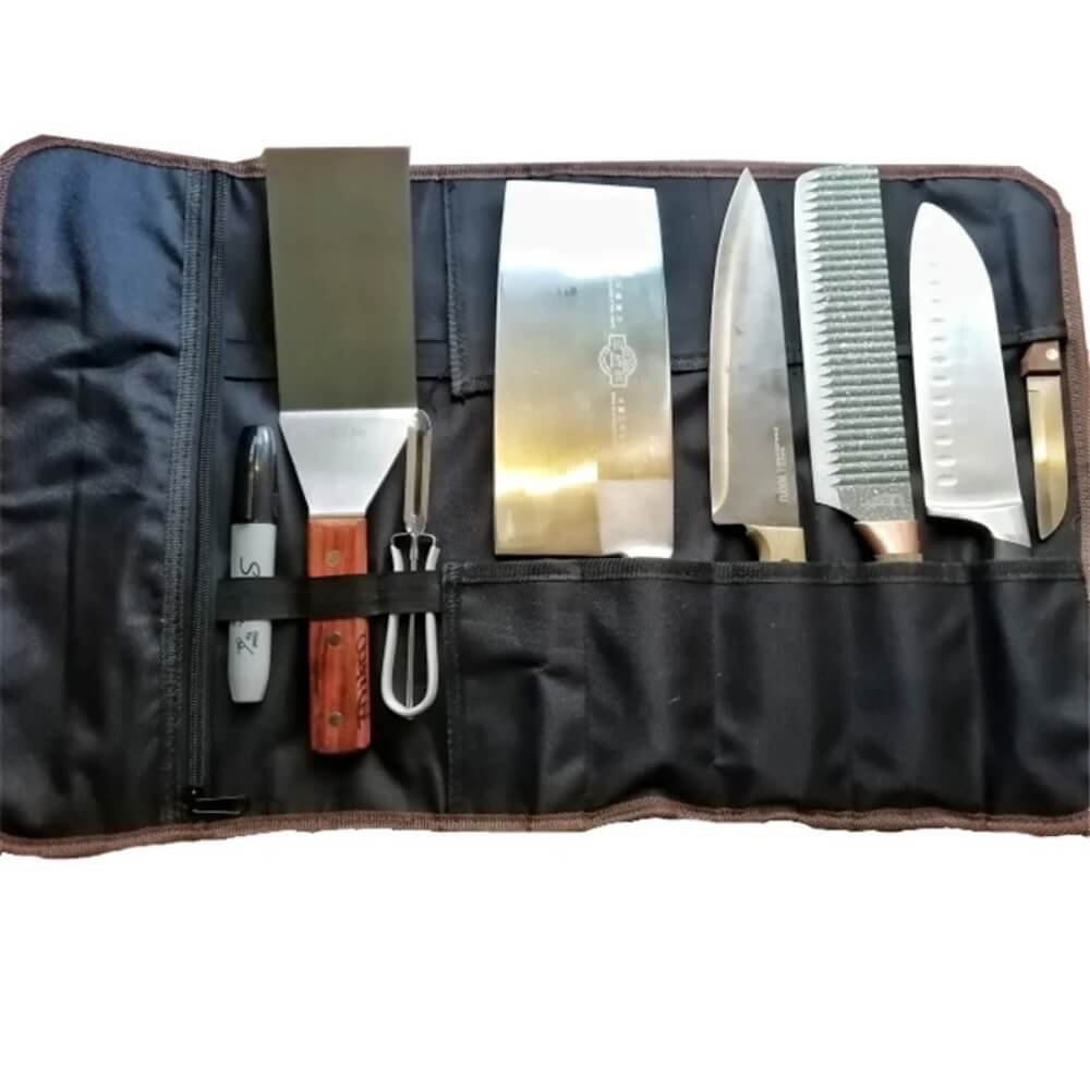 Knife Bag - 14 Pockets Knife Roll Bag
