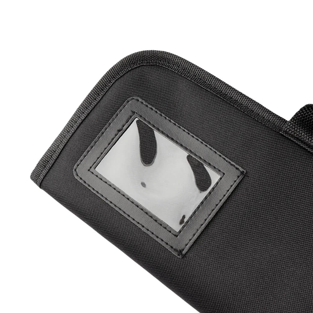 Knife Bag - Wessleco Nylon Knife Roll - 5 Pockets