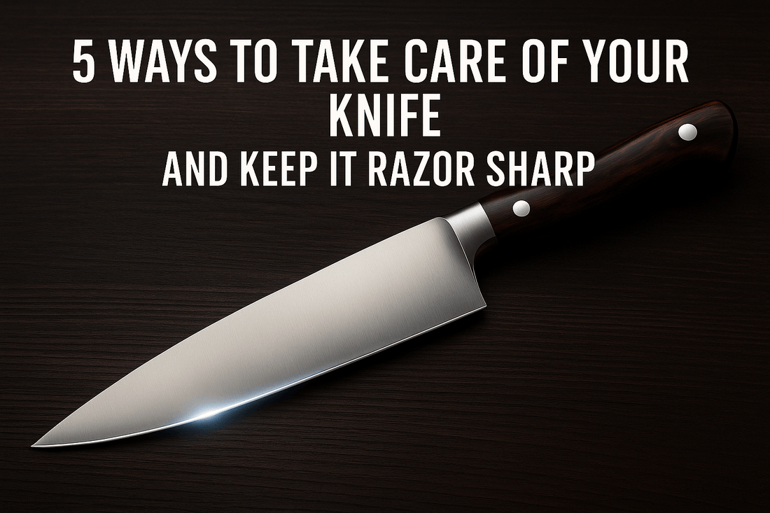 5 Ways to Take Care of Your Knife — And Keep It Razor Sharp