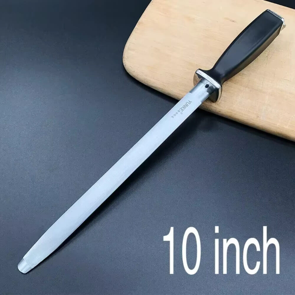 Honing Steel - Carbon Steel Sharpening Rod - 10~12in