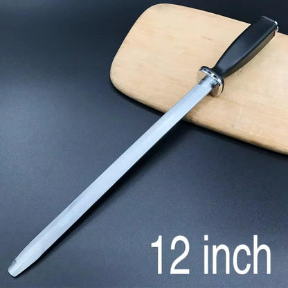Honing Steel - Carbon Steel Sharpening Rod - 10~12in
