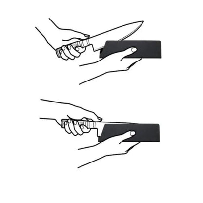 Knife Guard - Hard Duty Plastic Chef Knife Sheath