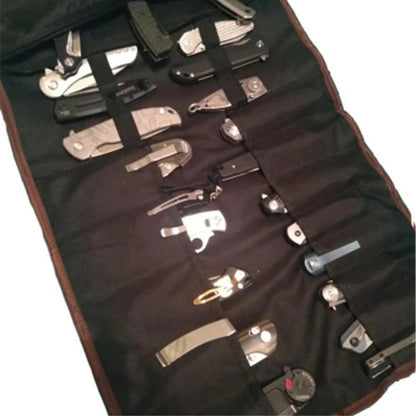 Knife Bag - 14 Pockets Knife Roll Bag