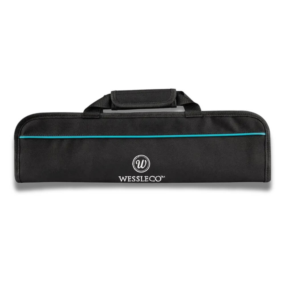 Knife Bag - Wessleco Nylon Knife Roll - 5 Pockets