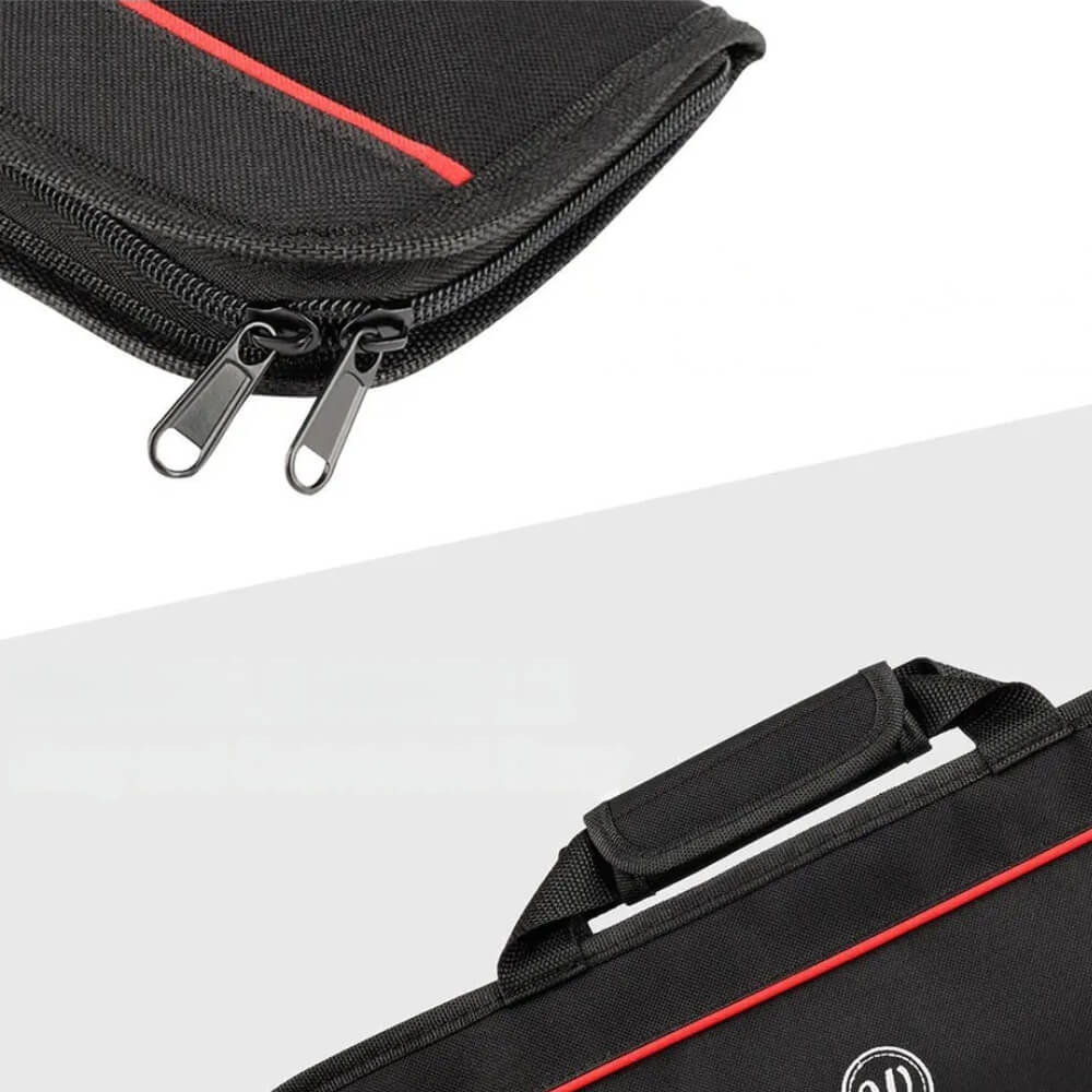 Knife Bag - Wessleco Nylon Knife Roll - 5 Pockets