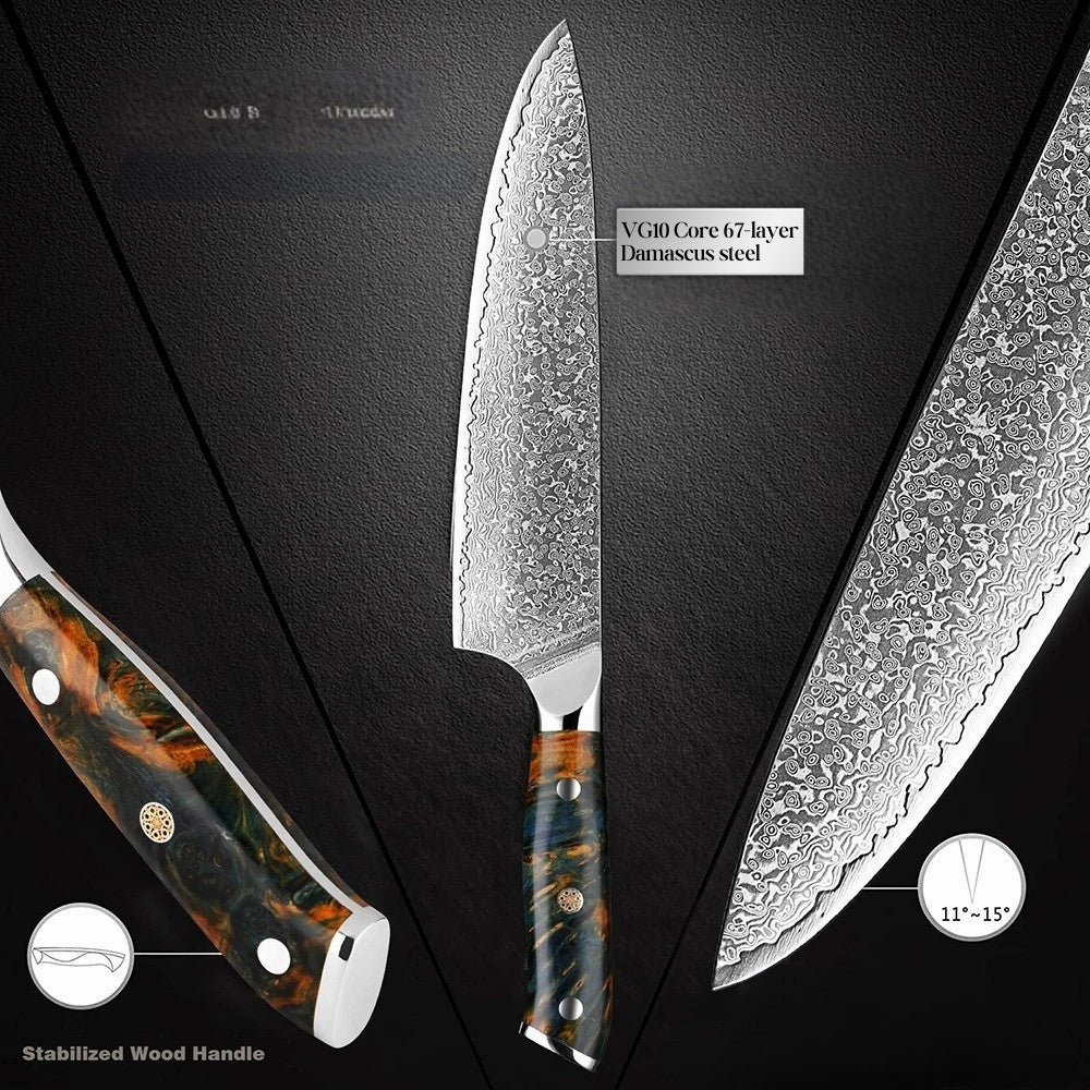Kuhori Damascus Steel Knife Set