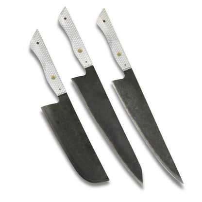 Rokkaku Knife Set - VG10 3 Layers Steel