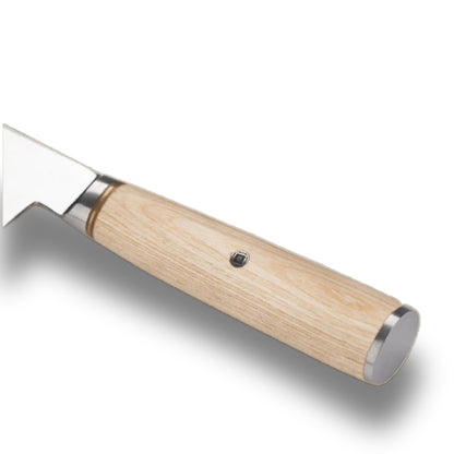 Santoku 7" - SUS 316 Stainless Steel - Oval Pakkawood Handle