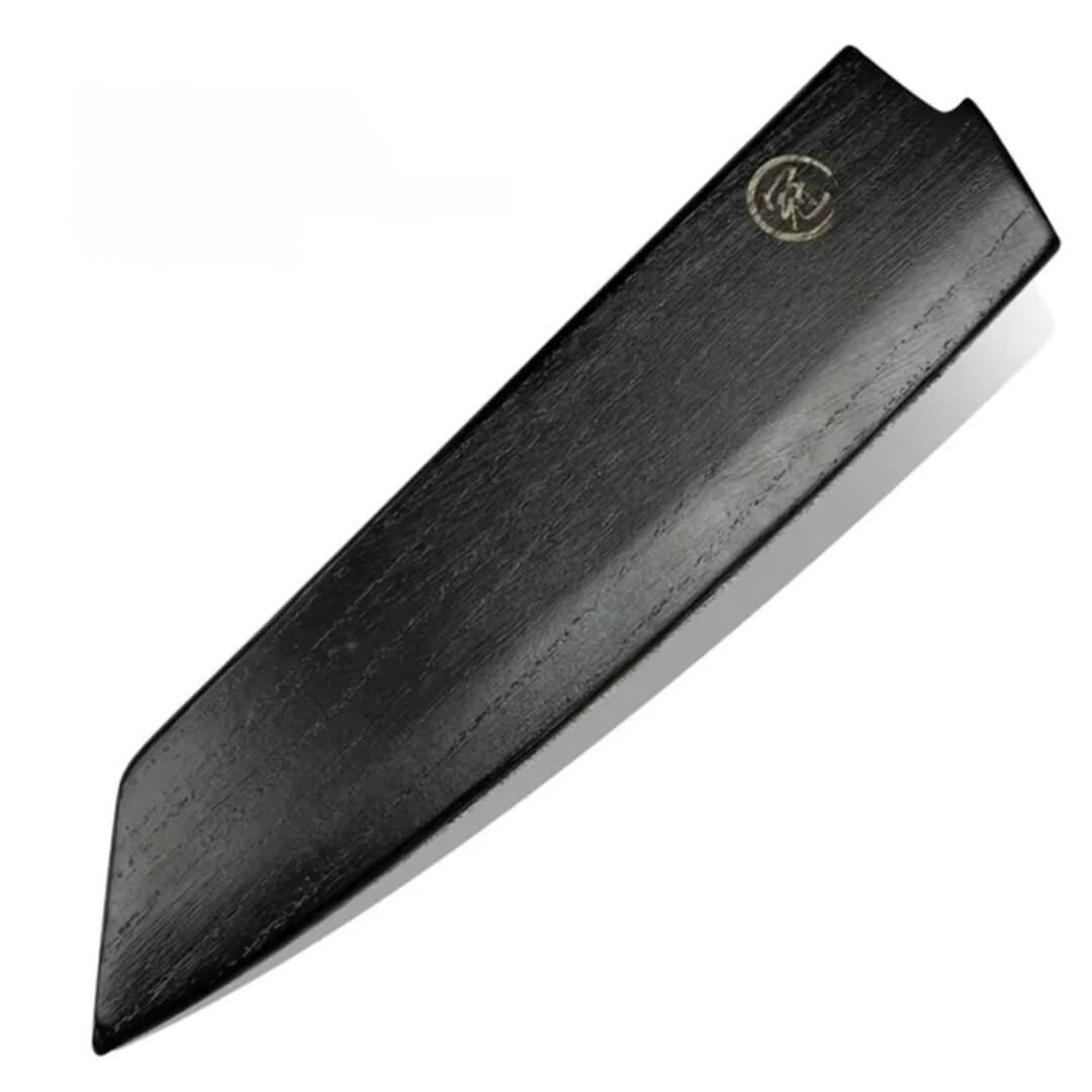 Chef Knife Wooden Guard - Saya with Magnetic Lock