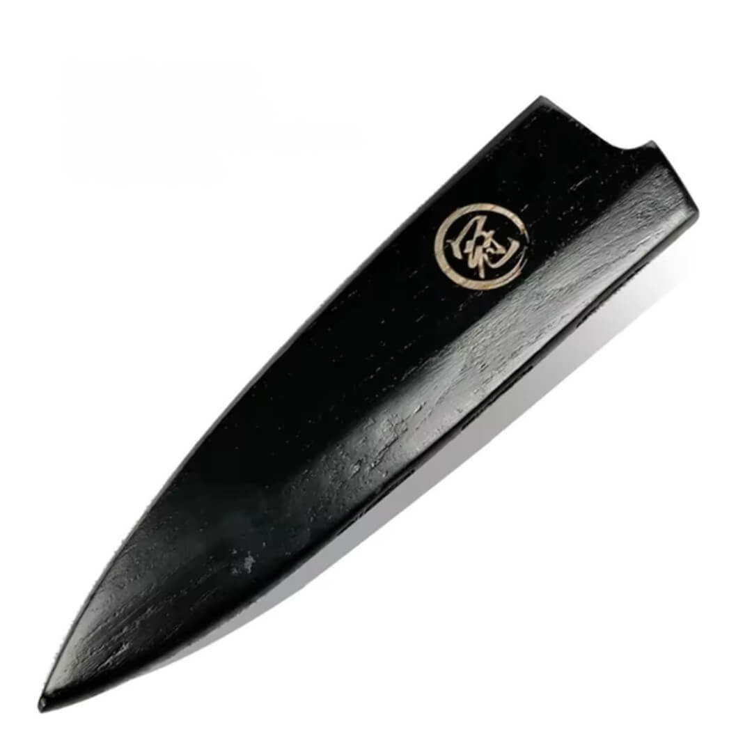 Chef Knife Wooden Guard - Saya with Magnetic Lock