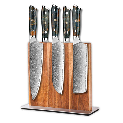 Kuhori Damascus Steel Knife Set